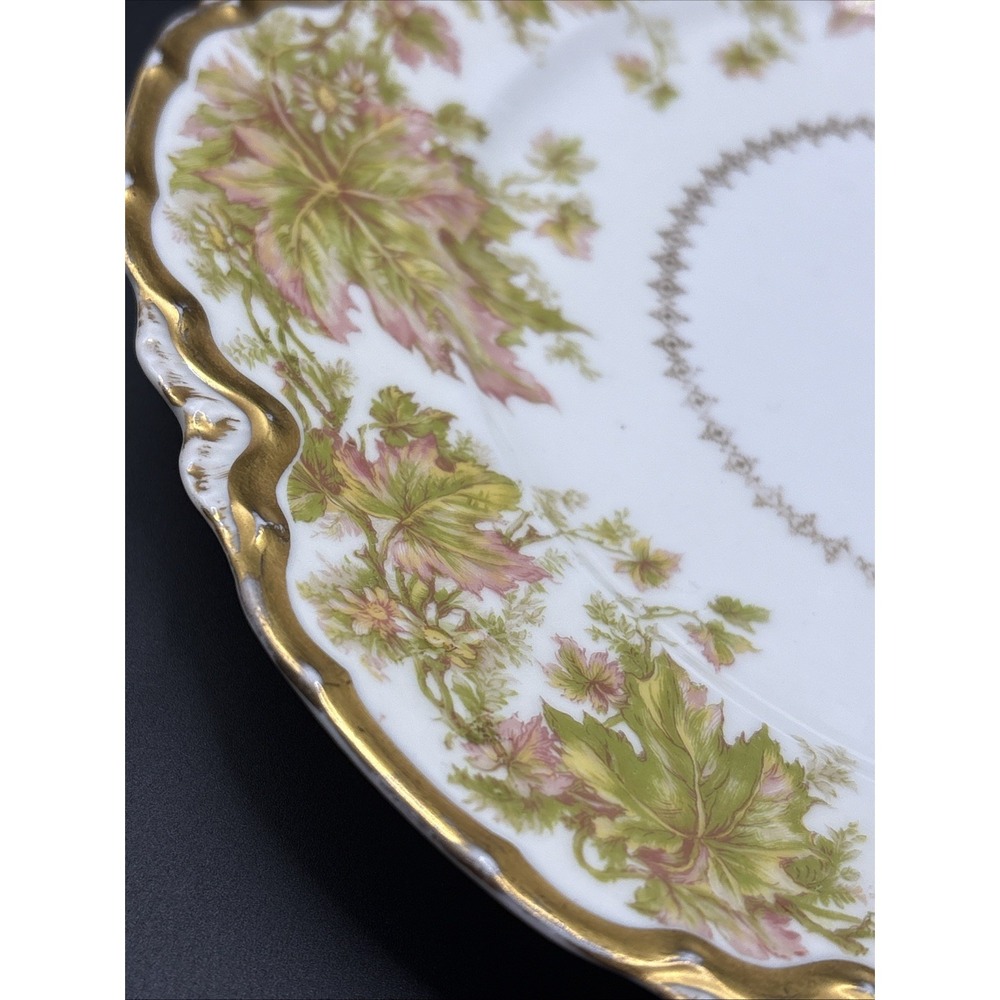 Antique Haviland Limoges Schleiger 930A Dinner Plate Pettis Dry Goods - Picture 6 of 7